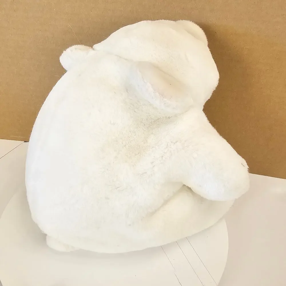 Gund White Polar Bear Plush Stuffed Animal 12” Vintage White Teddy Bear Toy